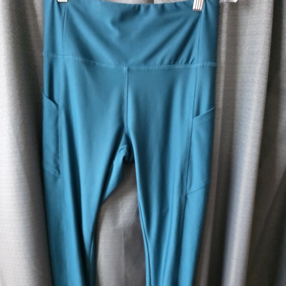 Women's Teal Yoga Pants